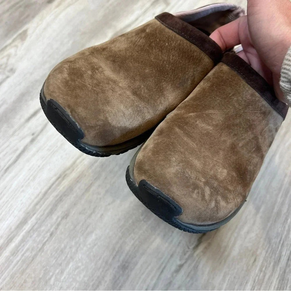 Merrell Encore Slip-on Clog Mule Hikers Adam’s Dark Earth Suede / Women’s Size 8 - Picture 8 of 10